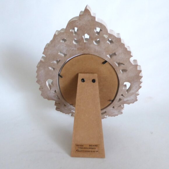 NEW 4” x 6” 5” x 7” OVAL RUSTIC CARVED ANTIQUE PICTURE FRAME SHABBY CHIC 3 QTY - Picture 5 of 16